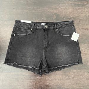 BP Black Denim Cutoff Shorts - Size 32 NWT